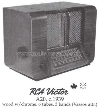 Globe Trotter A20; RCA Victor (ID = 1465057) Radio