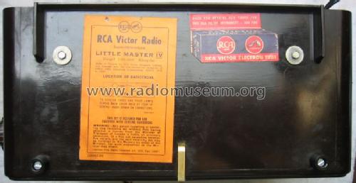 Little Master IV ; RCA Victor (ID = 625058) Radio