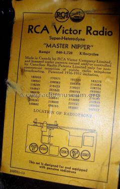 Master Nipper ; RCA Victor (ID = 2008521) Radio