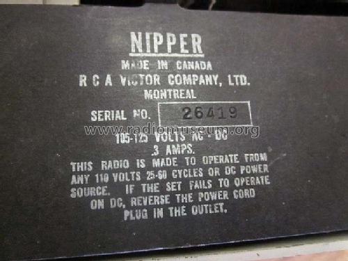 Nipper - Plaskon AM Tube Radio ; RCA Victor (ID = 1436510) Radio