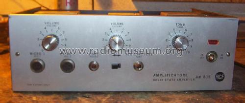 AM-835; RCF; Reggio Emilia (ID = 827107) Ampl/Mixer