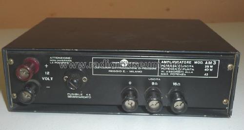 Amplificatore AM3; RCF; Reggio Emilia (ID = 1029412) Ampl/Mixer