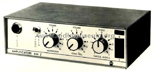 Amplificatore B.F. AM2; RCF; Reggio Emilia (ID = 1371887) Ampl/Mixer