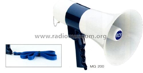 Megaphon MG200; RCF; Reggio Emilia (ID = 1710854) Ampl/Mixer