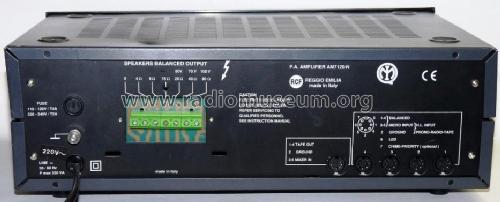 PA Amplifier AM-7120N; RCF; Reggio Emilia (ID = 708608) Ampl/Mixer
