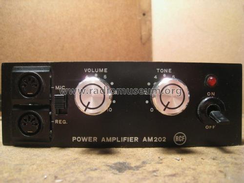 Power Amplifier AM 202; RCF; Reggio Emilia (ID = 2113142) Ampl/Mixer