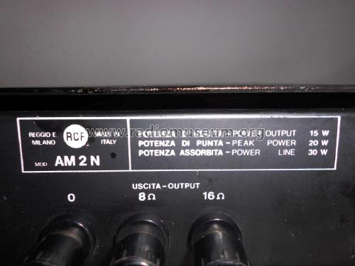 Solid State Car Amplifier AM 2 N; RCF; Reggio Emilia (ID = 2297006) Ampl/Mixer