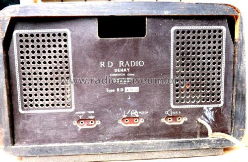 RD ????; RD Radio, Éts. R. (ID = 2989847) Radio