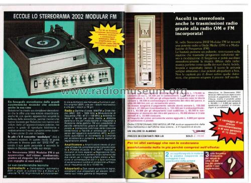 Stereorama 2002 Modular FM ; Reader's Digest; (ID = 2604235) Radio