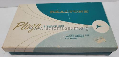 8 Transistor 'Plaza' TR-1871; Realtone Electronics (ID = 2867734) Radio