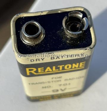 Dry Battery for Transistor Radios - 9V No. 701; Realtone Electronics (ID = 2828994) Power-S