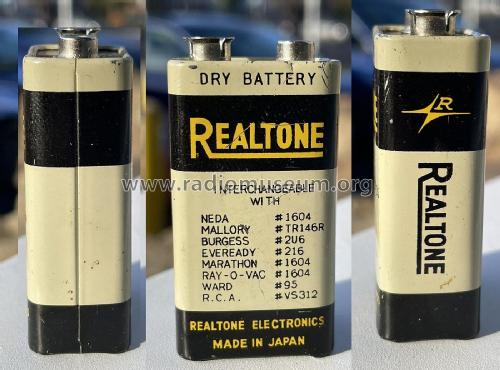Dry Battery for Transistor Radios - 9V No. 701; Realtone Electronics (ID = 2828995) Fuente-Al