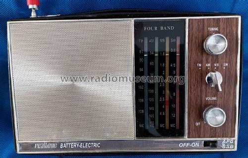 Four Band Battery Electric 14 Transistor 2424; Realtone Electronics (ID = 2860247) Radio