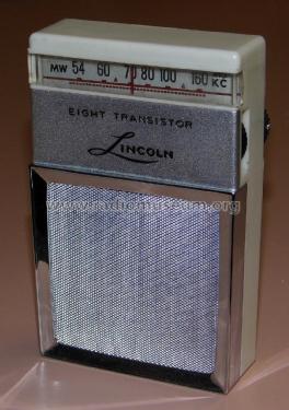 Lincoln Eight Transistor TR-1820; Realtone Electronics (ID = 2306995) Radio