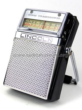 Lincoln Nine Transistor Cat. No. 23 SC 202; Allied Radio Corp. (ID = 2287665) Radio