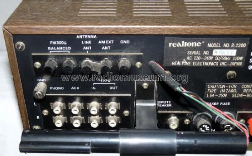 R-2200; Realtone Electronics (ID = 630771) Radio