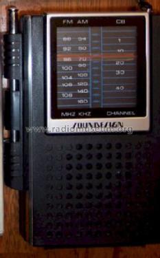 AM/FM/CB 3 Band 2413; Soundesign (ID = 1001777) Radio