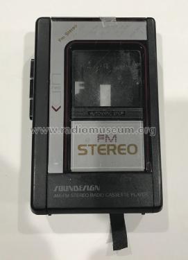 AM-FM Stereo Radio Cassette Player 4323BLK; Soundesign (ID = 2438287) Radio