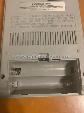 Portable Cassette Tape Recorder 4366; Soundesign (ID = 2439351) Sonido-V