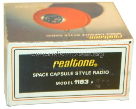 Space Capsule Style Radio 1183; Realtone Electronics (ID = 1057711) Radio