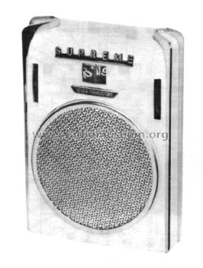 Supreme 'Blades' Seven Transistors TR-803; Realtone Electronics (ID = 2700073) Radio