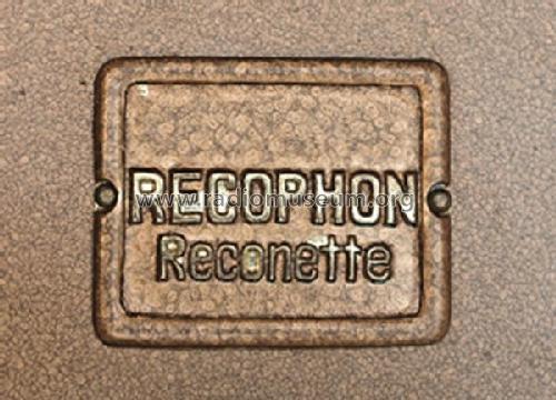 Reconette ; Recophon; wo? (ID = 1935750) Reg-Riprod