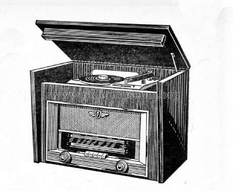 Radio-Phono Liszt Lux 64 ; Recta; Paris (ID = 2748207) Radio