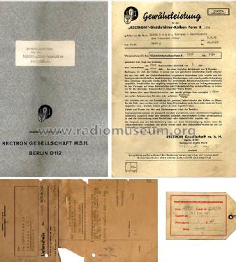 1094 A ; Rectron GmbH; Berlin (ID = 1661522) Aliment.
