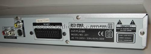 DVD Player 231; Red Star 红星无线电... (ID = 2796334) Enrég.-R