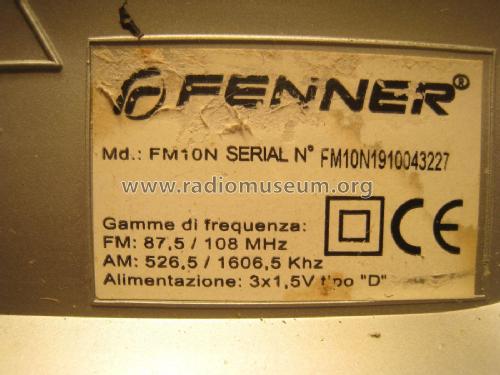 2 Band Receiver Portable Radio FM 10N; Fenner, Redi (ID = 2049208) Radio