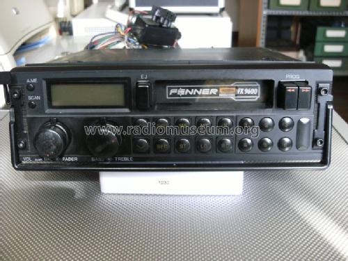 Car Radio Stereo AM/FM/MPX Autoreverse FX 9600; Fenner, Redi (ID = 1634744) Car Radio
