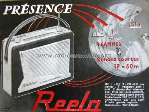 Présence 7 Transistors ; Reela-Radio, Reela- (ID = 2070735) Radio