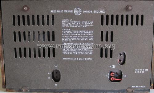 RM215 Table top; Rees-Mace, London (ID = 1064943) Radio