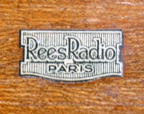 Ideal 8; Rees Radio; Paris (ID = 950412) Radio