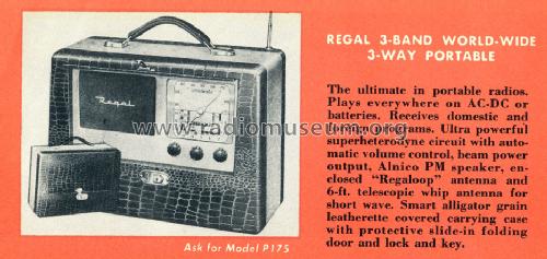 P-175 ; Regal; New York NY (ID = 1346759) Radio