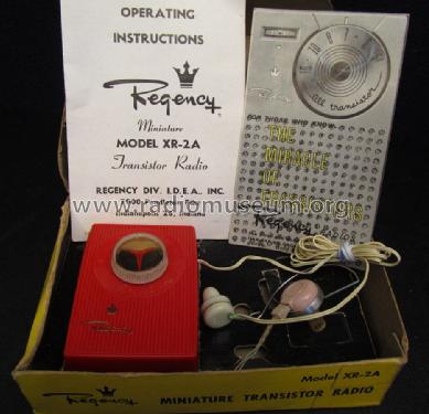 AM Transistorized Receiver XR-2A; Regency brand of I.D (ID = 1388808) Radio