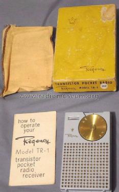 Regency TR-1 Pocket Radio; Regency brand of I.D (ID = 2057019) Radio