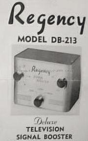 Signal Booster DB-213; Regency brand of I.D (ID = 485770) RF-Ampl.