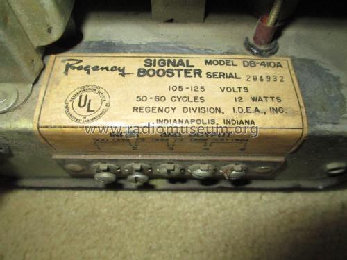 Signal Booster DB-410A; Regency brand of I.D (ID = 1844086) RF-Ampl.