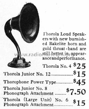 Thorola No. 4; Thorola, Winkler- (ID = 862107) Altavoz-Au