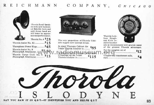 Thorola No. 4; Thorola, Winkler- (ID = 862110) Altavoz-Au