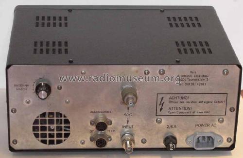 VHF Linear Amplifier SE200XL-B; Reis Elektronik (ID = 754523) Amateur-D