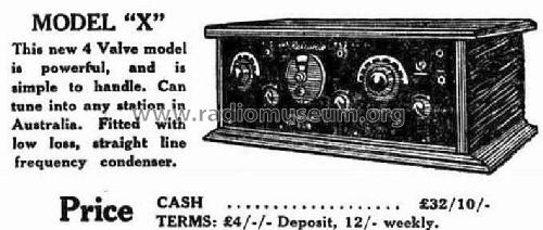 Reliance Model 'X' ; Reliance Radio. (ID = 2416702) Radio