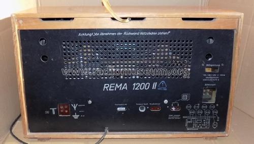 1200 II; REMA, Fabrik für (ID = 1832662) Radio