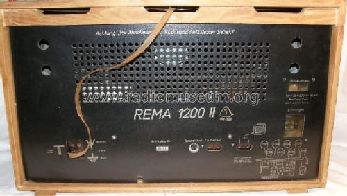 1200 II; REMA, Fabrik für (ID = 709147) Radio