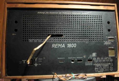 1800; REMA, Fabrik für (ID = 290098) Radio