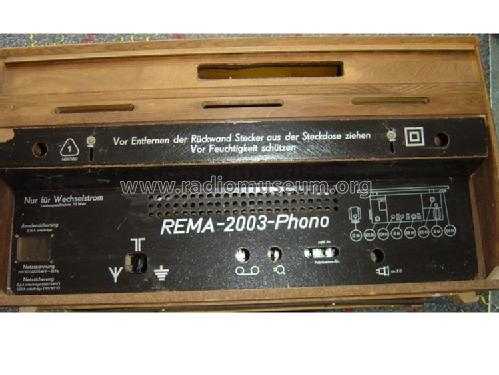 2003 Phono; REMA, Fabrik für (ID = 184434) Radio