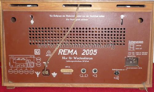 2005; REMA, Fabrik für (ID = 1114577) Radio