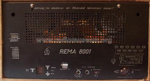 8001 Stereo; REMA, Fabrik für (ID = 956042) Radio