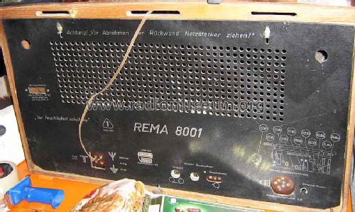 8001 Stereo; REMA, Fabrik für (ID = 973699) Radio